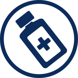 antibiotics bottle icon