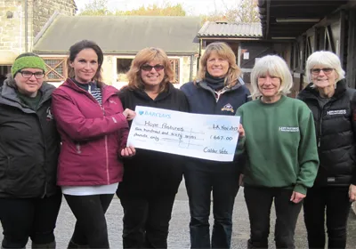 Calder Vets staff raise more than £650 for Hope Pastures