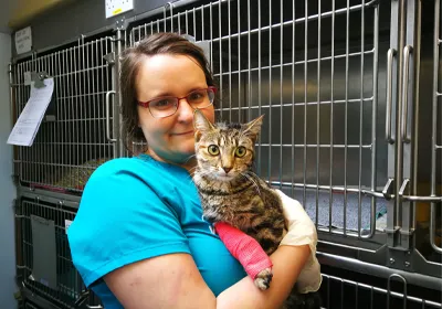 Calder Vets fill cats' hearts with the sound of music