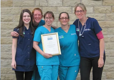 Calder Vets recognised as outstanding by RCVS