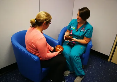 Bereavement room at Calder Vets Dewsbury